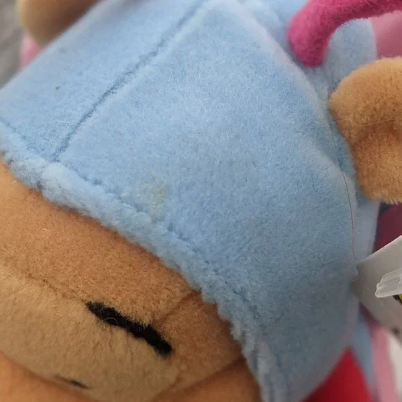 Ty Easter Egg Beanie Baby and Butterfly Easter Pooh Bear Vintage Bundle Set of 2 - Picture 12 of 12